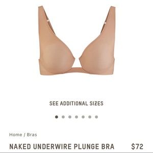 Skims plunge underwire bra